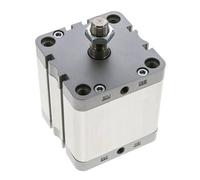 ISO 21287 Compact Double Acting Cylinder 80-50mm - Magnetic - Male Rod