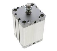 ISO 21287 Compact Double Acting Cylinder 80-80mm - Magnetic - Male Rod