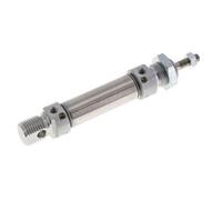 ISO 6432 Round Double Acting Cylinder 16-20mm - Magnetic - Damping