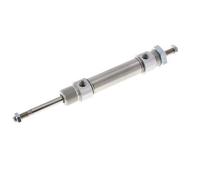 ISO 6432 Round Double Acting Cylinder 20-40mm - Magnetic - Male Threaded - Double Rod