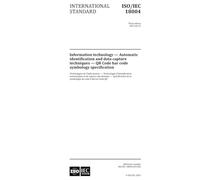 ISO/IEC 18004:2015, Third Edition: Information technology - Automatic identification and data capture techniques - QR Code bar code symbology specification