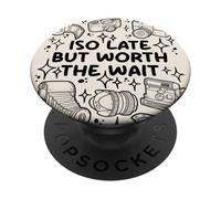 ISO Late But Worth the Wait - Film Photography PopSockets Adhesive PopGrip