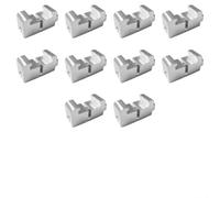 ISO Vacuum C-Type Caliper Bolt, Double Hook Clamp for Aluminum Alloy & Stainless Steel Flange Fittings, M8 Size, Industrial-Grade Leak-Resistant Vacuum(Double)