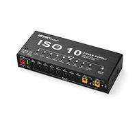 ISO10 ISOLATED GND Mini Guitar Effect Pedal Power Supply 10 Outputs with USB Port for 9V 12V 18V 300mA 500mA