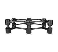 IsoAcoustics Aperta Series Isolation Speaker Stands with Tilt Adjustment: Aperta300 (30 x 20 cm) Black - Single
