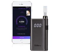 iSOBER 10 Breathalyzer | HSA/FSA Eligible | DOT, NHTSA Compliant Alcohol Tester | Suracell FuelCell Sensor Technology | The Sensor Status Check System Installed