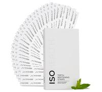 ISOCLEAN Carbon Teeth Whitening Strips for Sensitive Teeth - Non-Peroxide & Enamel-Safe, Coffee and Smoking Stain Removal, Easy Application, Comfortable Fit for Home Use - 14-Day Pack, 28 Strips