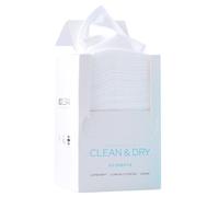 ISOCLEAN Face Towel - Box of 60 Make Up Remover Wipes, Disposable Towels Made with Soft Organic Cotton, Gentle On Sensitive Skin, Ideal for Facial Cleansing and Removing Cosmetic Residue