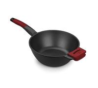 Isogona. -Bra- A412028 - Wok Frying Pan 28 cm ind al/fu Premiere bra