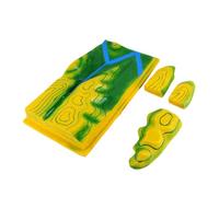 Isohypse Map Teaching Model Isohypse Terrain Model for Geography Classroom Teaching Demonstration Tool Assembly Teaching Model
