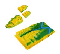 Isohypse Map Teaching Model with Removable Parts Geography Topographic Isohypse Learning Assembly