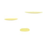 Isola Ceramic Shelf, Studio Brichetziegler - Set of 3 Yellow one size