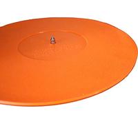 Isolate IT 3 mm Orange Sorbothane Turntable Mat for DJs and Audio Professionals