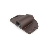 Isolate IT Lavalier Microphone Isolation Shield System with Sorbothane (Compatible With Sennheiser ME2, Brown/Black)