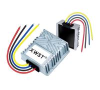 Isolated DC DC Converter 30-120v 36v 48v 60v 72v 90v 120v to 24v Step Down Isolation Converter Power Supply for Truck(3075-24-5A,30-120V-24V)