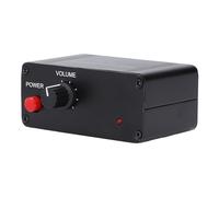 Isolation Amplifier Amplified Weak Signal Power, Improved Sound Quality, Metal Case, 2 Channel, for Common Ground Isolation, DAC, Home Theater, Aluminum Alloy