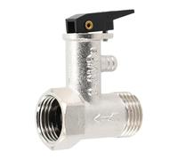 Isolation Valve Safety Check Valve Pressure Relief Valve Boiler 1/2Inch Threads DN15 Adjustable Pressure Relief Valve for Water Heaters System