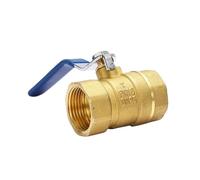 Isolation Valve Threaded Brass Ball Valve 12''1''2'' Water Pipe Switch Large Flow Thickened Air Oil Control Plumbing Fitting(2")