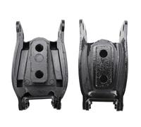 Isolator Engine Motor Mount Set Compatible with Harley Dyna Super Glide Daytona Convertible Fat Bob FXDL Low Rider Street Bob FXD Wide Street FXDWG 1991-2017 Replaces 47583-90/B 47564-99 Front & Rear