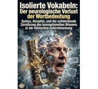 Isolierte Vokabeln: Der neurologische Verlust der Wortbedeutung: Syntax, Atrophie, und die schleichende Zerstörung des konzeptionellen Wissens in der klinischen Gehirnforschung