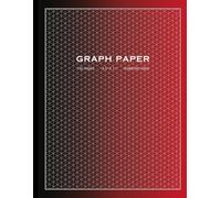 Isometric Graph Paper Notebook: 150 Pages, Isometric Grid, 8.5" x 11", Red Matte Finish Cover, Engineering or Technical use, Science Math Art Students