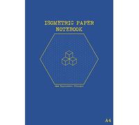 Isometric Paper A4 Notebook 5mm: Graph Paper 5mm Equilateral Triangle | Isometric Sketchbook | 3D Drawing Paper for Architecture and Engineering | Grey Grid