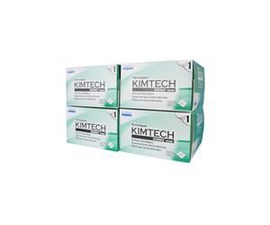 iSonic - KW01x4(B) Kimberly-Clark Professional Kimtech Science KimWipes Delicate Task Wipers, 4.4 x 8.4 in. 1-ply, 280 Sheets/Box, 4 packs, KW01x4