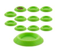 Isopod Feeder Dish | Non-Slip Terrariums Feeding Tray,Dubia Roaches Feeder Bowls - for Millipedes Dwarf Invertebrates Tiny Pet Animals