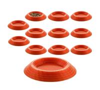 Isopod Feeder - Non-Slip Enclosures Feeding Tray | Dubia Roaches Feeding Bowl - for Springtails Dwarf Invertebrates Tiny Pet Animals