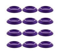Isopod Food Dish 12 Pieces Non-Slip Enclosures Feeding Tray