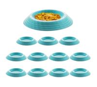 Isopod Food Dish | 12 Pieces Non Slip Feeding Tray For Terrariums And Enclosures, Cockroach Feeding Bowl | for Small Dwarf Invertebrates Millipedes