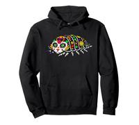 Isopod Mexican Sugar Skull Calavera Viva Mexico Girl Party Pullover Hoodie