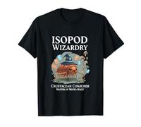 Isopod Wizardry Crustacean Conjurer Funny Magic Bug T-Shirt