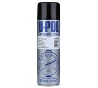 Isopon U-Pol Powercan Matt Black Topcoat Body Durable 500Ml