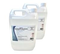 Isopropanol Alcohol IPA 99.9% - 10 L - Fast evaporation, Multi Surface Cleaner Sanitiser and Disinfectant - Additive free Premium Isopropyl Rubbing Alcohol Solvent for Home and Business Use
