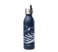 Isothermal bottle Qwetch Active FFRS Skate Street Bleu 600 ml