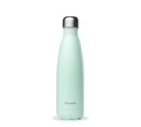 Qwetch - Insulated Originals Bottle - Pastel Green 500 ml - Stainless Steel Water Bottle - 24h Cold and 12h Hot - Leakproof, BPA Free & Reusable for Sports & Travel
