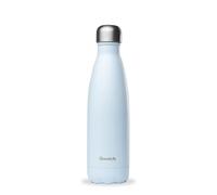 Qwetch - Insulated Originals Bottle -Pastel Blue 500ml - Stainless Steel Water Bottle - 24h Cold and 12h Hot - Leakproof, BPA Free & Reusable for Sports & Travel