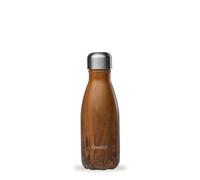 Isothermal bottle Qwetch Originals Wood Marron 260 ml