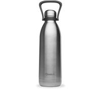 QWETCH - Isothermal Bottle - Titan Stainless Steel 1,5L- 48h Cold & 16h Hot - BPA Free, Waterproof - Stainless Steel Bottle with Carrying Handle