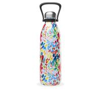 Qwetch - Arty 1.5L Large Insulated Bottle - 48h Cold and 16h Hot - Waterproof & BPA Free - Stainless Steel Bottle with Carry Handle - Insulated Thermos for Picnic, Camping, Family