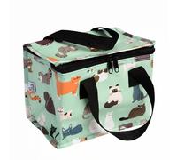 Isothermal lunch Bag Rex London Nine Lives Vert 21x12x16 cm