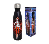 LYO One Piece Insulated Flask - Reusable Stainless Steel One Piece Nami Flask - Holds Hot and Cold 12 Hours - For Sports, Travel, Daily Use - BPA Free - Official License