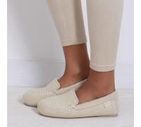 Isotoner® Ladies Textured Moccasin Slipper