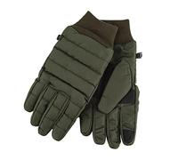 Isotoner Mens Water Repellent Padded Glove with Ribbed Cuff