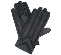 Isotoner Signature Men's Gloves, Spandex Stretch with Warm Knit Lining, Black, M-L