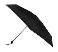 Isotoner totes Eco Miniflat Thin Eco-Brella Black