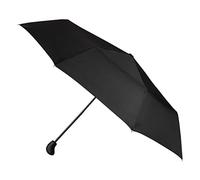 Isotoner totes Eco Supermini Plain Black with Gearstick Handle