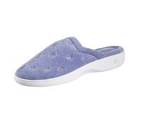 Isotoner Womens Classic Terry Clog Slippers Purple Size: 9.5-10