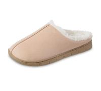 isotoner Women's Rory Microsuede Clog Slipper Slippers: Non-Slip Sole, Indoor/Outdoor, Memory Foam, Machine Washable